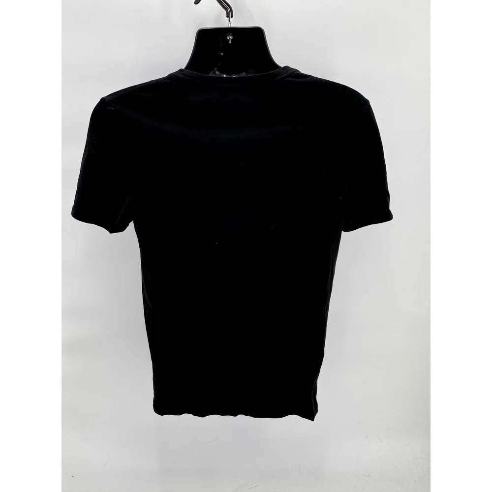 Lacoste Mens Black Crew Neck T Shirt Underwear Size L Made in‎ Sri Lanka